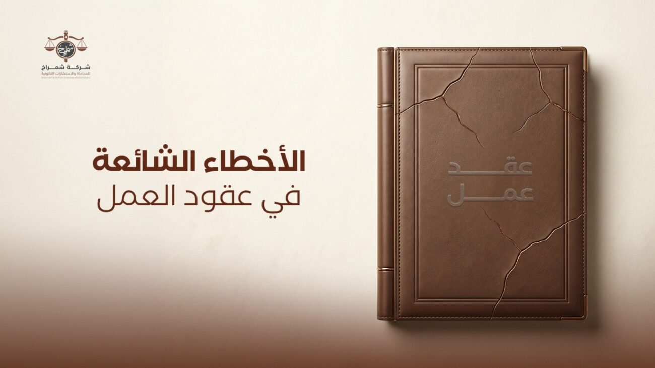 نموذج عقد عمل سعودي