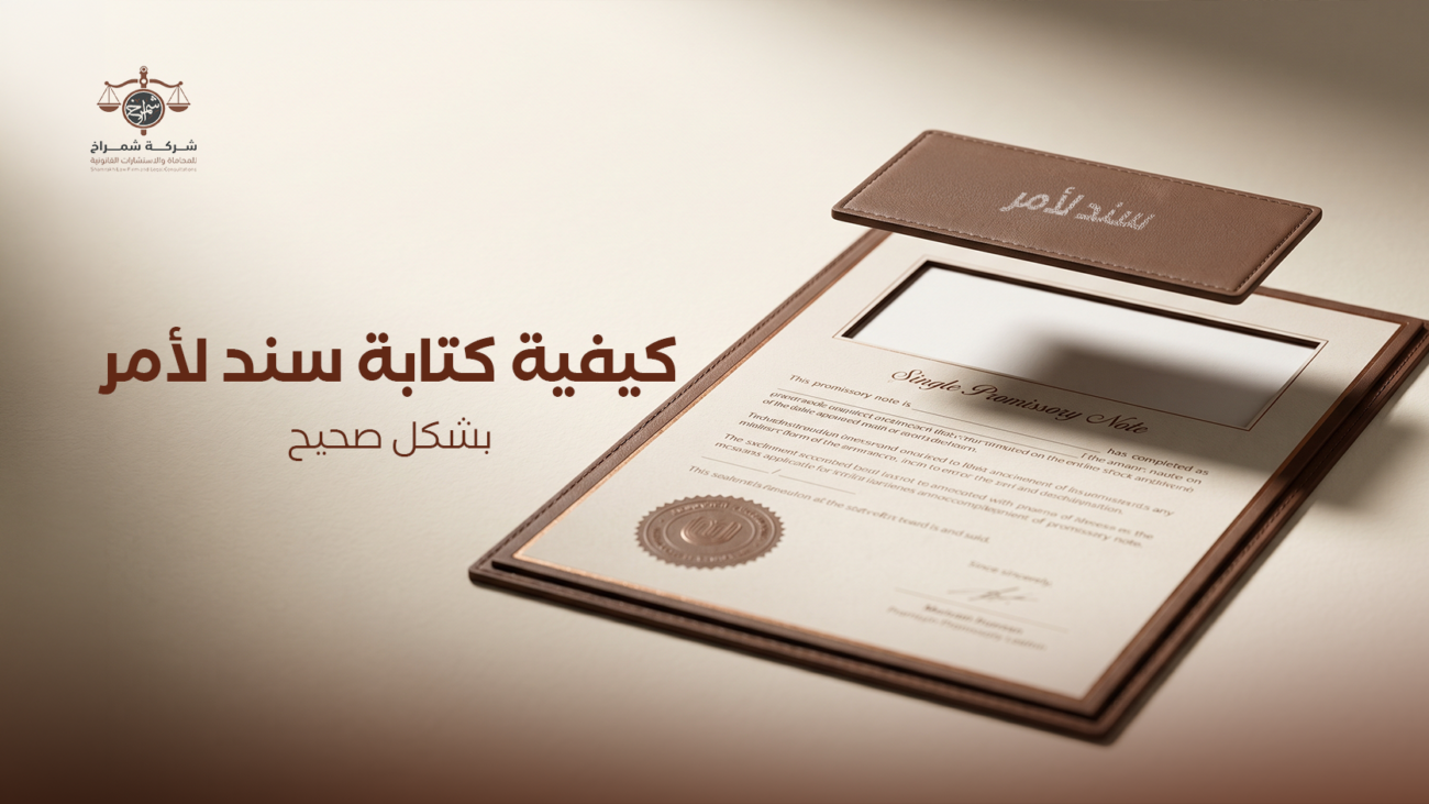 السند لأمر في النظام السعودي