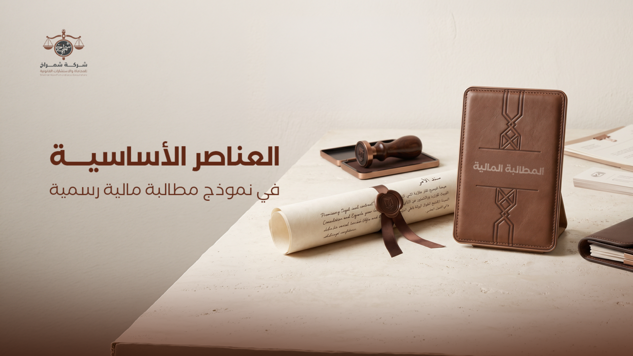 نموذج مطالبة
