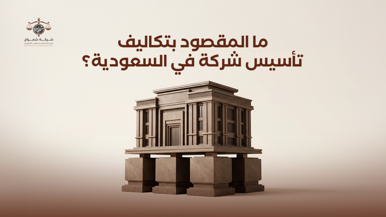 تكاليف تأسيس شركة في السعودية