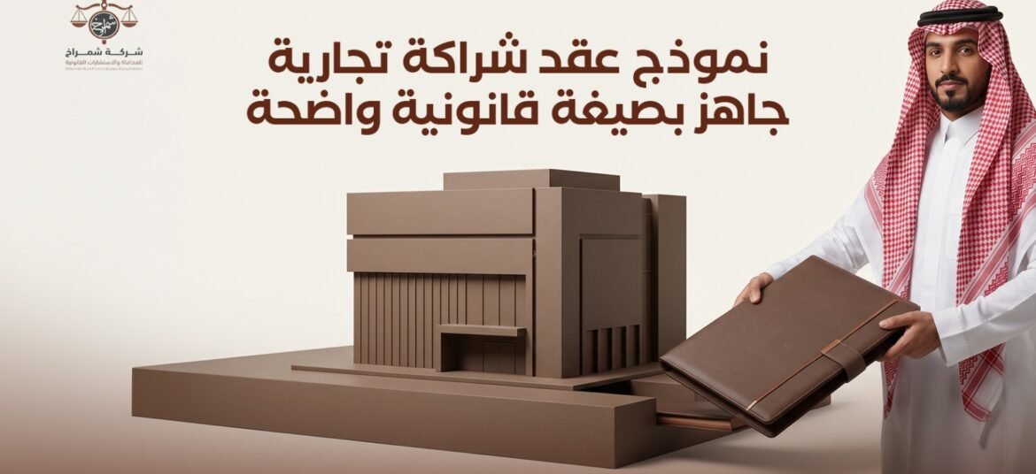نموذج عقد شراكة تجارية